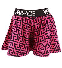 Versace Sweatshorts - Fuchsia m. Zwart