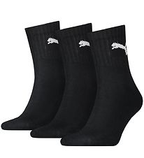 Puma Sokker - Short Crew - 3-pack - Svart