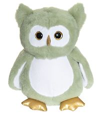 Het teddybedrijf Knuffel - Lichtgevend Uil - Groen