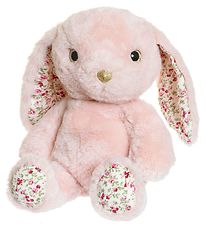 Teddykompaniet Gosedjur - Kaniner - Flora i dammrosa