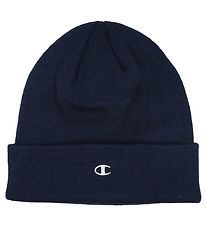 Champion Mütze - Junior - Strick - Navy m.-Logo