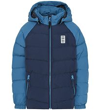 LEGO Wear Vadderad jacka Jacka - LWJipe 704 - Dusty Blue