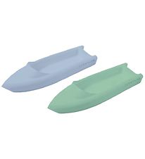 SunnyLife Bath Toy - Boats - 2-Pack - Silicone Boats - Blue/Grey