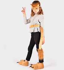 Den Goda Fen Costume - Lion - Brown