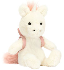 Jellycat Soft Toy - 25 cm - Backpack Unicorn