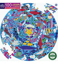 Eeboo Puzzle Game - 100 Bricks - 50.8 cm - Under The Sea