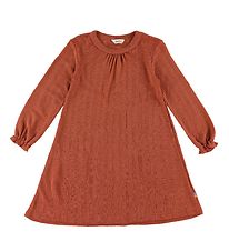 Joha Dress - Wool/Silk - Orange