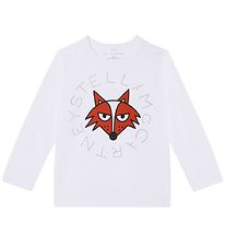 Stella McCartney Kids Blouse - White w. Fox