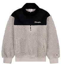 Champion Fashion Sweatshirt - Plys - Grau/Schwarz