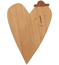 ferm Living Lamppu - Heart Lamppu - Oiled Oak