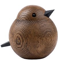 Figurine en bois Novoform - Maman Sparrow - Teint Fume Oak