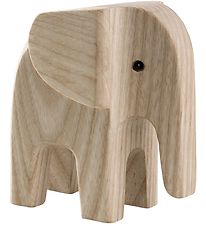 Novoform Wooden figure - Elephant - Natural Ash