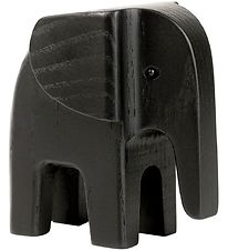 Novoform Puinen hahmo - Vauva Elephant - Black Petsattu