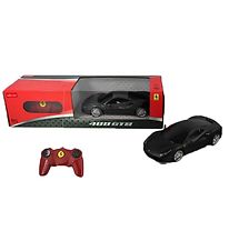 Rastar Remote Control Car - 1:24 Ferrari 488 Gtb - Matte Black