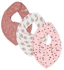 Pippi Bib - 3-Pack - Old Rose