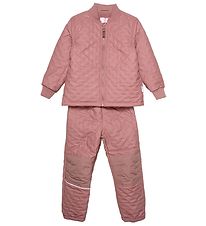 CeLaVi Thermo Set w. Fleece - Coated - Burlwood