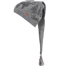 Melton Weihnachtemtze - Light Grey Melange