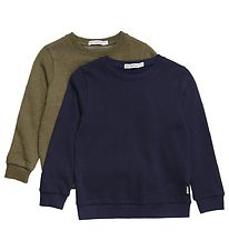 Minymo Peysa - 2 Pakki - Dark Olive