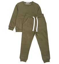 Minymo Sweatset - Dark Olive