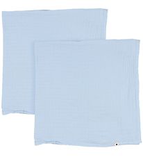 BIBS Muslin Cloths - 2-Pack - 70x70 cm - Baby Blue