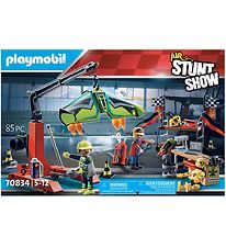Playmobil Air Stunt Show - Bensinstation - 70834 - 85 Delar