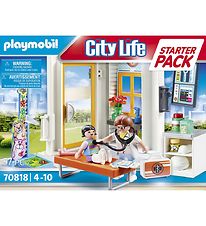 Playmobil City Life - Starter Packung Kinderarzt - 70818 - 57 Te