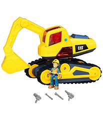 CAT Work machine w. Sound - 28 cm - Excavator/Male w. Beard