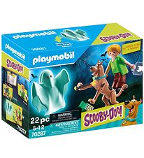 Playmobil Scooby-Doo - Scooby and Shaggy With Ghost - 70287 - 2