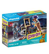 Playmobil Scooby-Doo - ventyr med Black Knight - 70709 - 28 Del