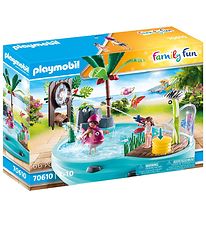 Playmobil Family Fun - Fun Pool Avec pistolet  eau - 70610 - 65