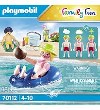 Playmobil Family Fun - Bather With Bathing Ring - 70112 - 18 Par