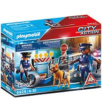 Playmobil City Action - Barrage de police - 6924 - 48 Parties