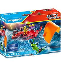 Playmobil City Action - Laivapelastus veneell - 70144 - 30 Osaa