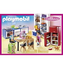 Playmobil Dollhouse - Family Kitchen - 70206 - 129 Parts