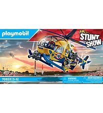 Playmobil Air Stunt Show - Film team-Helicopter - 70833 - 36 Par