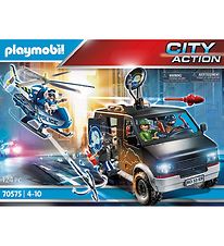 Playmobil City Action - Polishelikopter: Jakten p flyktigt bi