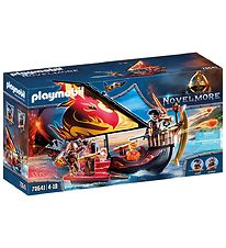 Playmobil Novelmore - Burnham Raiders Fireship - 70641 - 55 Dela