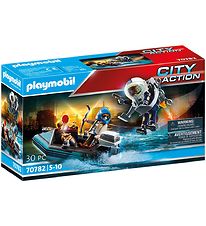 Playmobil City Action - Police Jetpack: Arrestatie van de kunstd