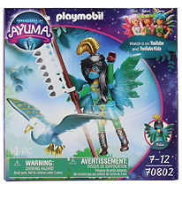 Playmobil Ayuma - Knight Fairy Med Totemdyr - 70802 - 14 Parts