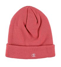 Champion Beanie - Knitted - Junior - Pink w. Logo