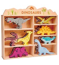 Tender Leaf Wooden Toy - 8 Dinosaurs