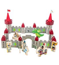 Tender Leaf Wooden Toy - Dragon Castle - Play Set