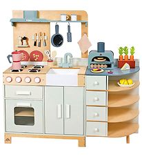 Tender Leaf Wooden Toy - Toy Kitchen Mega - La Fiamma