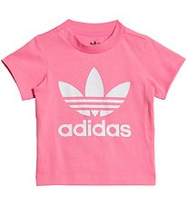 adidas Originals T-shirt - Trefoil Tee - Pink