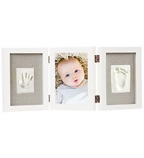 Dooky Hand- and Footprints Set - Happy Hands - Triple Frame