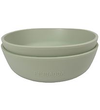 Filibabba Silicone Bowl - 2-Pack - Green