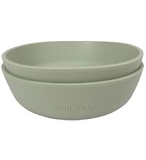 Filibabba Bowl - Silicone - 2-Pack - Green