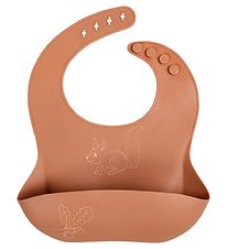 Filibabba Silicone Bib - Squirrel