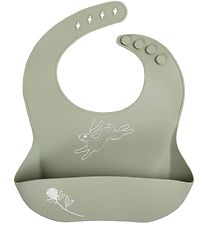 Filibabba Bib - Silicone - Green