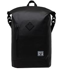 Herschel Rucksack - PU - Rolle Top - Schwarz